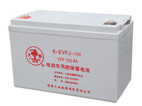 6-EVFJ-80-150AH电动车用胶体蓄电池